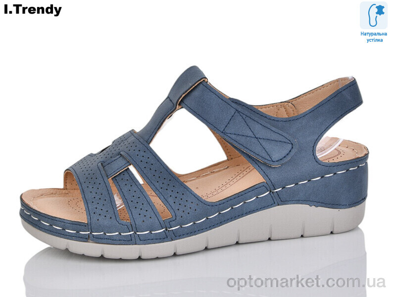 Купить Босоніжки жіночі G90-6 Trendy синій, фото 1