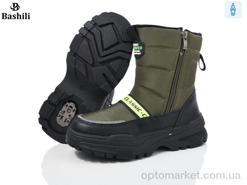 Купить Черевики дитячі G93A22-5 льодоступ Башили зелений, фото 1