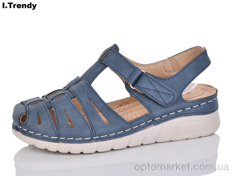 Купить Босоніжки жіночі G96-6 Trendy синій, фото 1