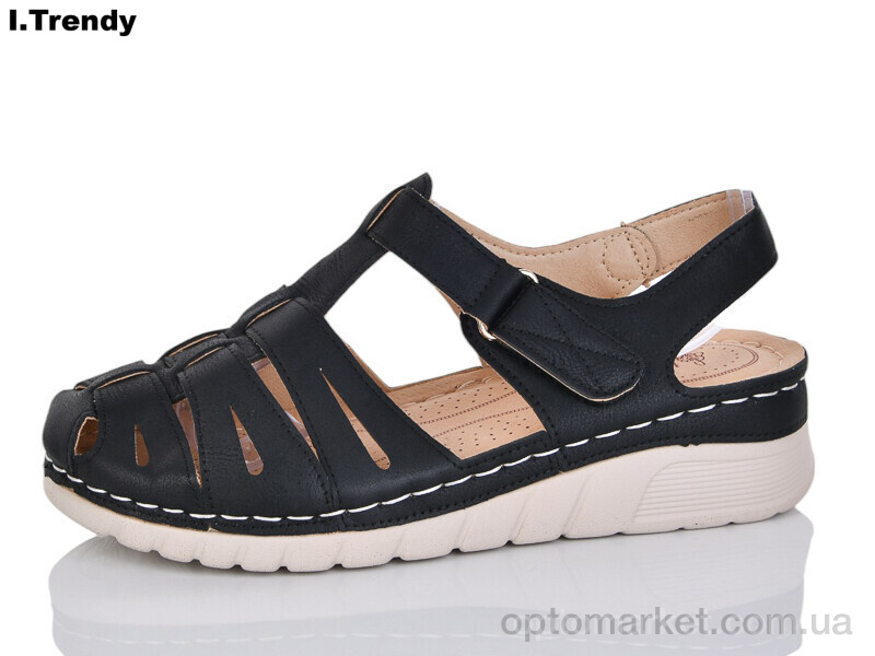 Купить Босоніжки жіночі G96-8 Trendy чорний, фото 1