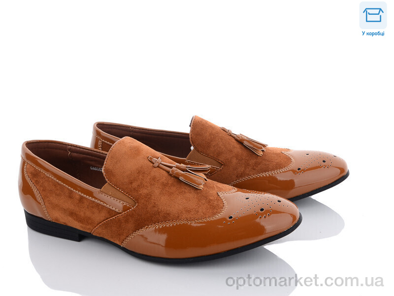 Купить Туфлі чоловічі GA6062-9 UFOPP коричневий, фото 1