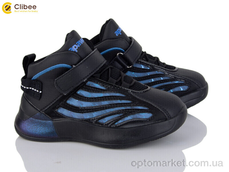 Купить Кросівки дитячі GC41-1 navy Apawwa чорний, фото 1