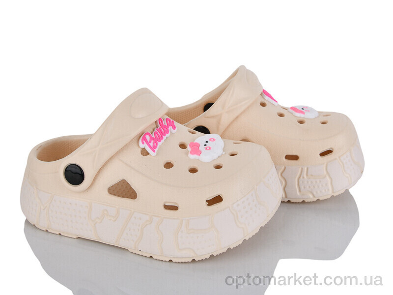 Купить Крокси дитячі GC602-3M KIMBOO бежевий, фото 1