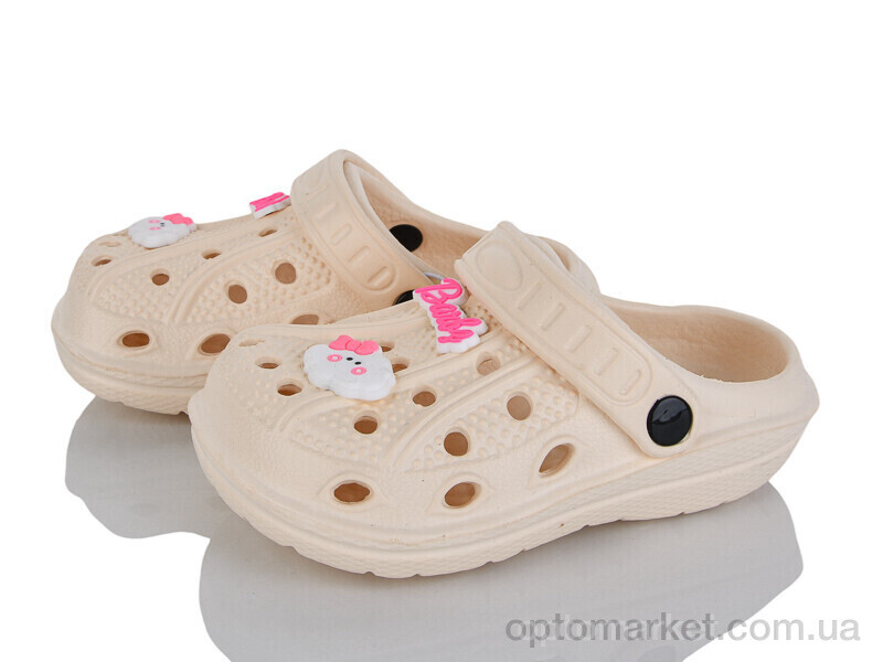 Купить Крокси дитячі GC603-2M KIMBOO бежевий, фото 1