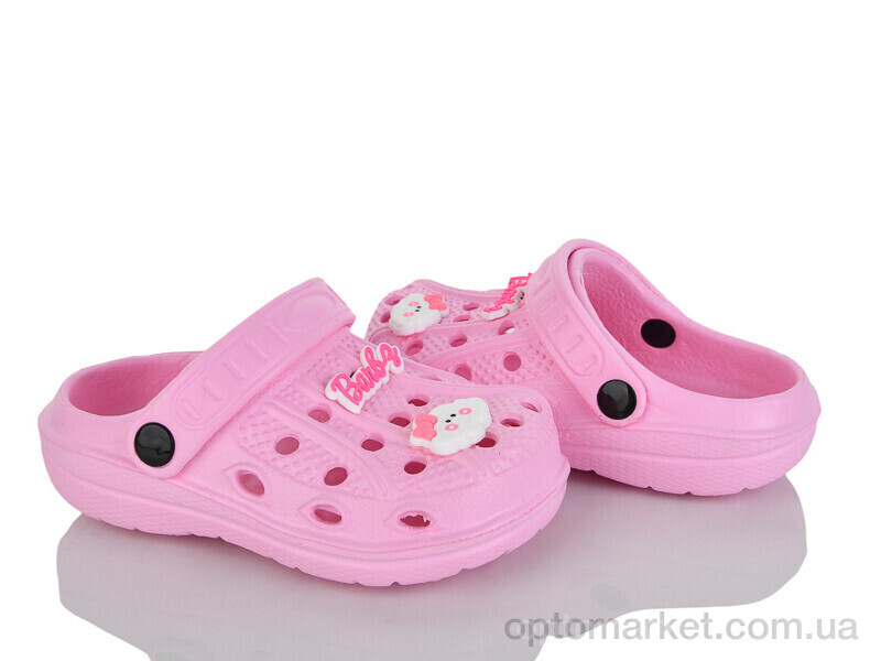 Купить Крокси дитячі GC603-2P KIMBOO рожевий, фото 1