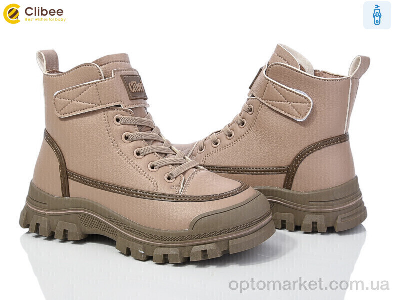 Купить Черевики дитячі GC66 khaki Clibee коричневий, фото 1