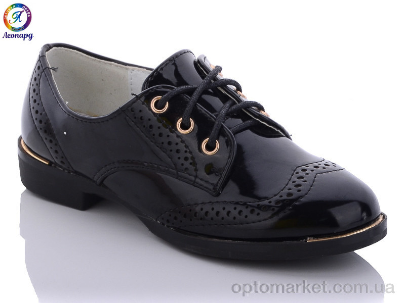 Купить Туфли детские GE106-1 Леопард черный, фото 1