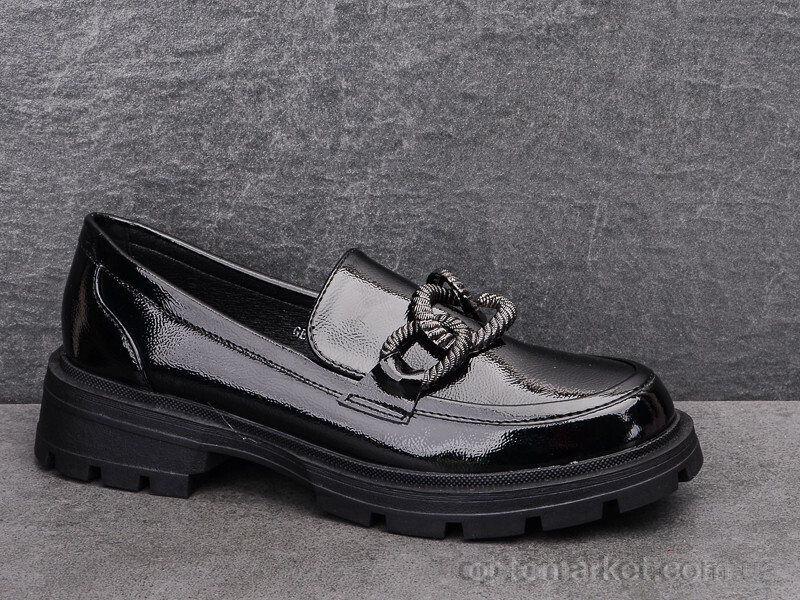 Купить Туфлі жіночі GE1676-3 Purlina чорний, фото 2