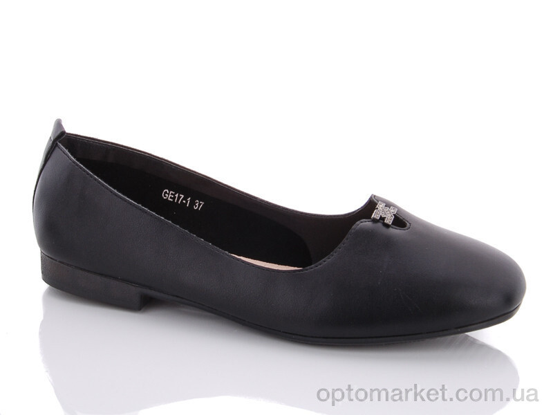 Купить Туфлі жіночі GE17-1 Purlina чорний, фото 1