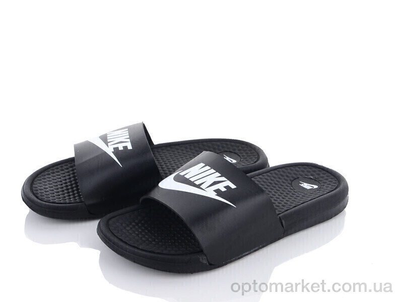 Купить Шльопанці унісекс GG1010-1 N.ke чорний, фото 2