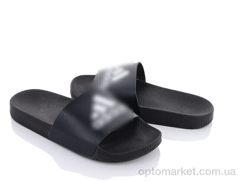 Купить Шльопанці жіночі GG230-1 A.idas чорний, фото 1