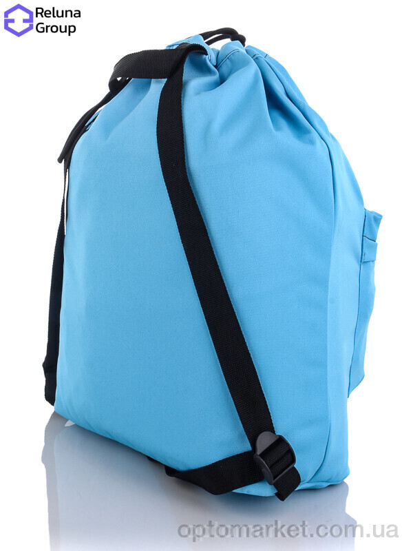Купить Рюкзак-мішок унісекс GH015-3 l.blue Reluna Group блакитний, фото 2