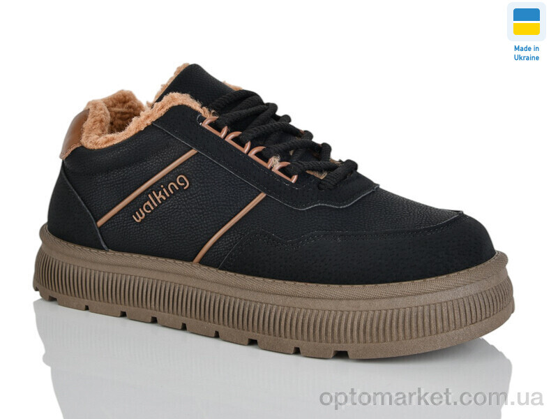 Купить Кросівки жіночі Гіпаніс Ж 5107 чорно-коричневий Gipanis чорний, фото 1