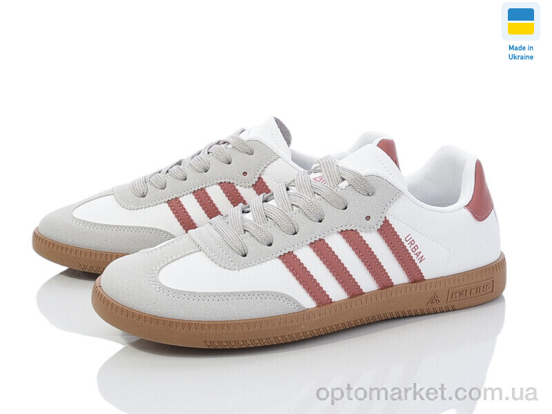 Купить Кросівки жіночі Гіпаніс Ж721 біл.+рожевий Gipanis білий, фото 1