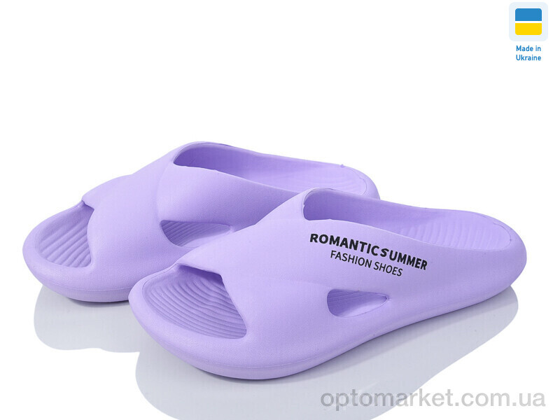 Купить Шльопанці жіночі Гіпаніс Ж73 бузковий Gipanis фіолетовий, фото 1