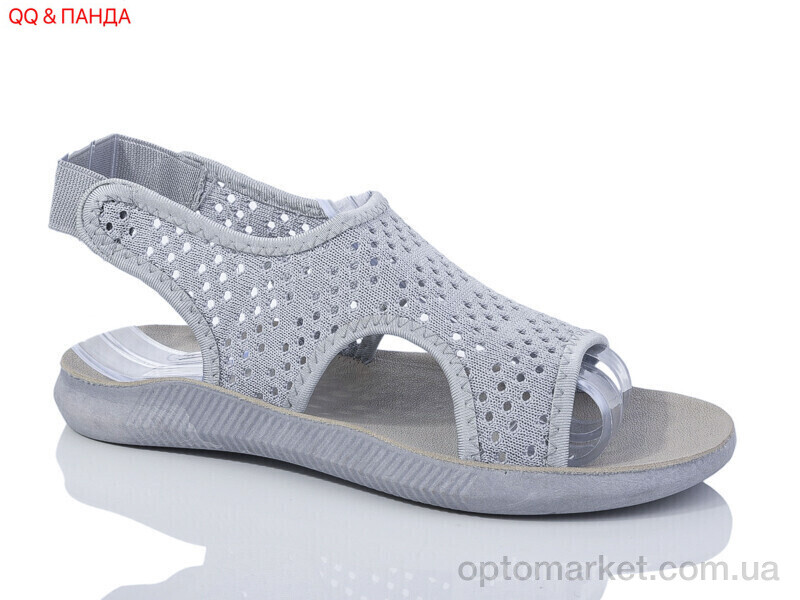 Купить Босоніжки жіночі GL02-2 QQ shoes сірий, фото 1