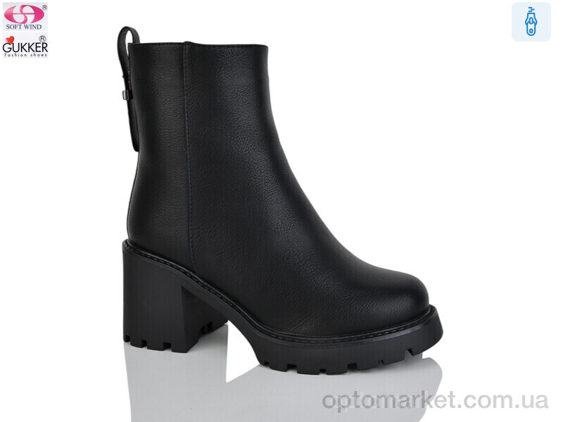 Купить Черевики жіночі GL4076 Gukkcr чорний, фото 1