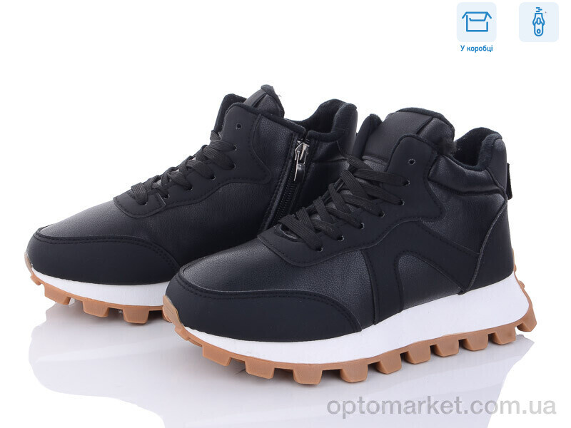 Купить Черевики жіночі GM91 (07759) SX чорний, фото 1