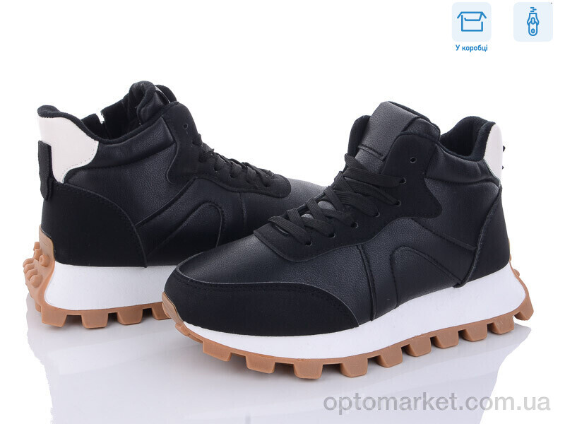 Купить Черевики жіночі GM91-1 (07760) SX чорний, фото 1