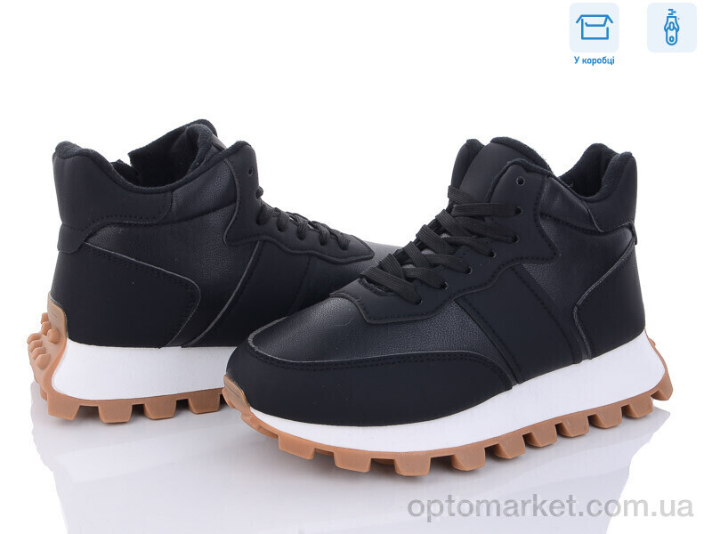 Купить Черевики жіночі GM93 (07764) SX чорний, фото 1