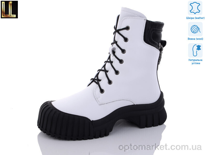 Купить Черевики жіночі Gold89-61 Lilin білий, фото 1