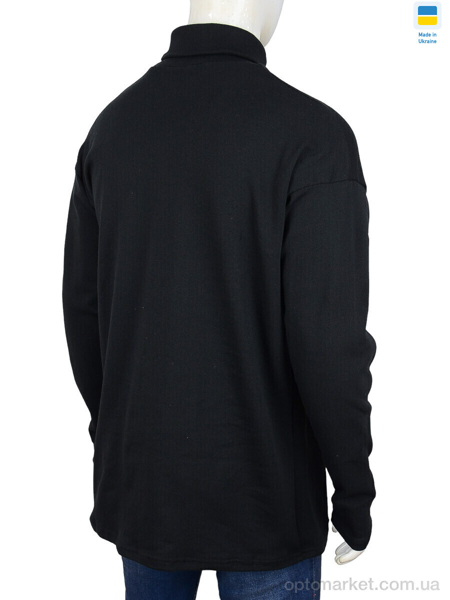 Купить Водолазка чоловічі Гольф батал чорний Banko чорний, фото 2