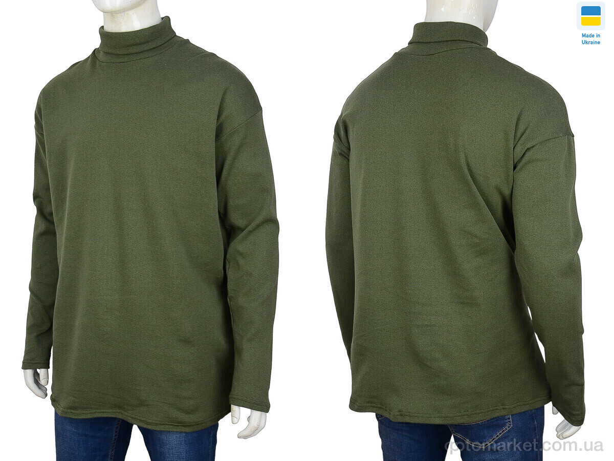 Купить Водолазка чоловічі Гольф батал зелений Banko зелений, фото 3