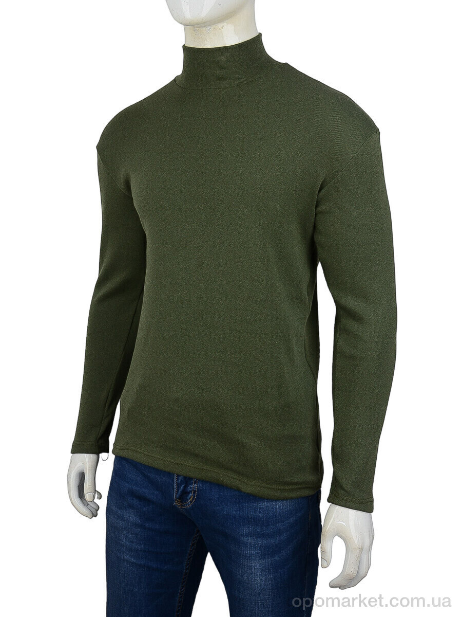 Купить Гольфи чоловічі Гольф чоловічий на флісі хакки Banko зелений, фото 1