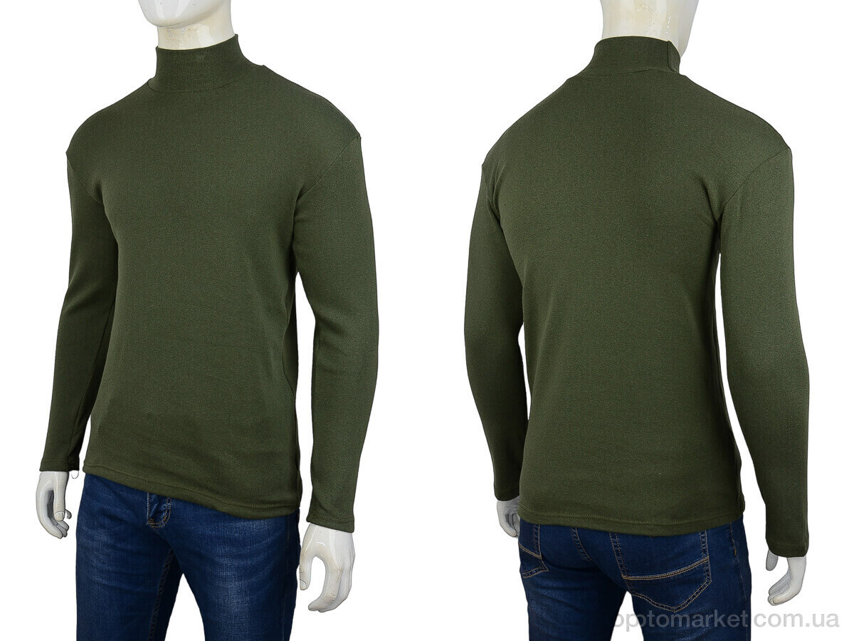 Купить Гольфи чоловічі Гольф чоловічий на флісі хакки Banko зелений, фото 3