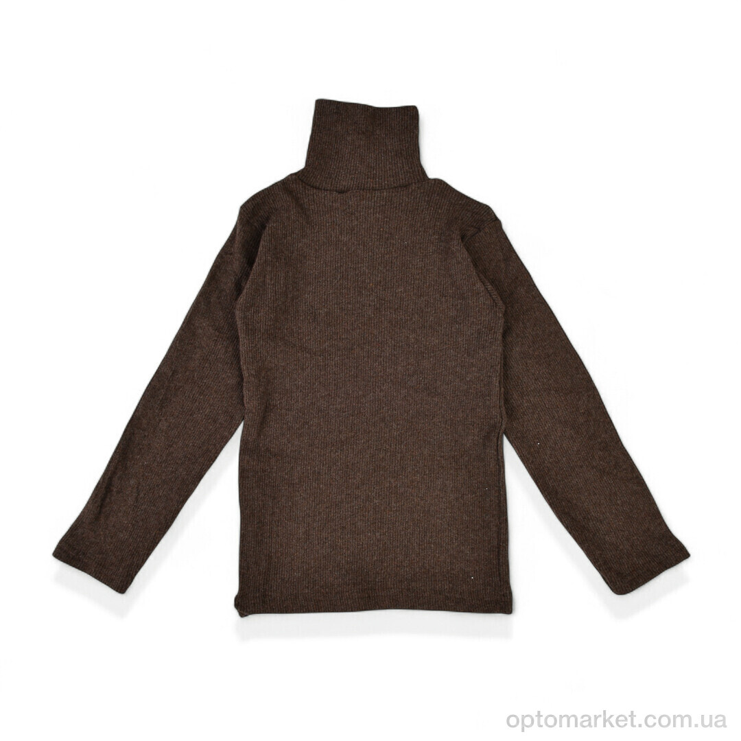 Купить Гольфи дитячі Гольф рубчик 001-1 brown Mera коричневий, фото 1