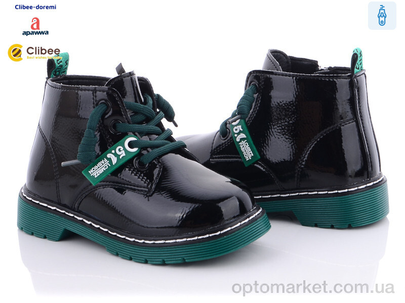 Купить Черевики дитячі GP708A black-green Clibee чорний, фото 1