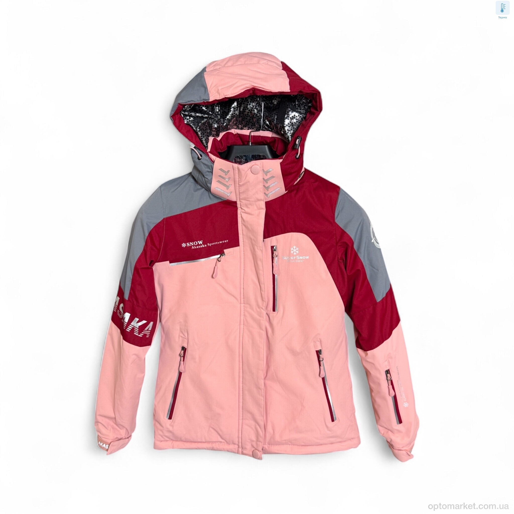 Купить Куртка дитячі GS23172-77 pink SNOW AKASAKA рожевий, фото 1