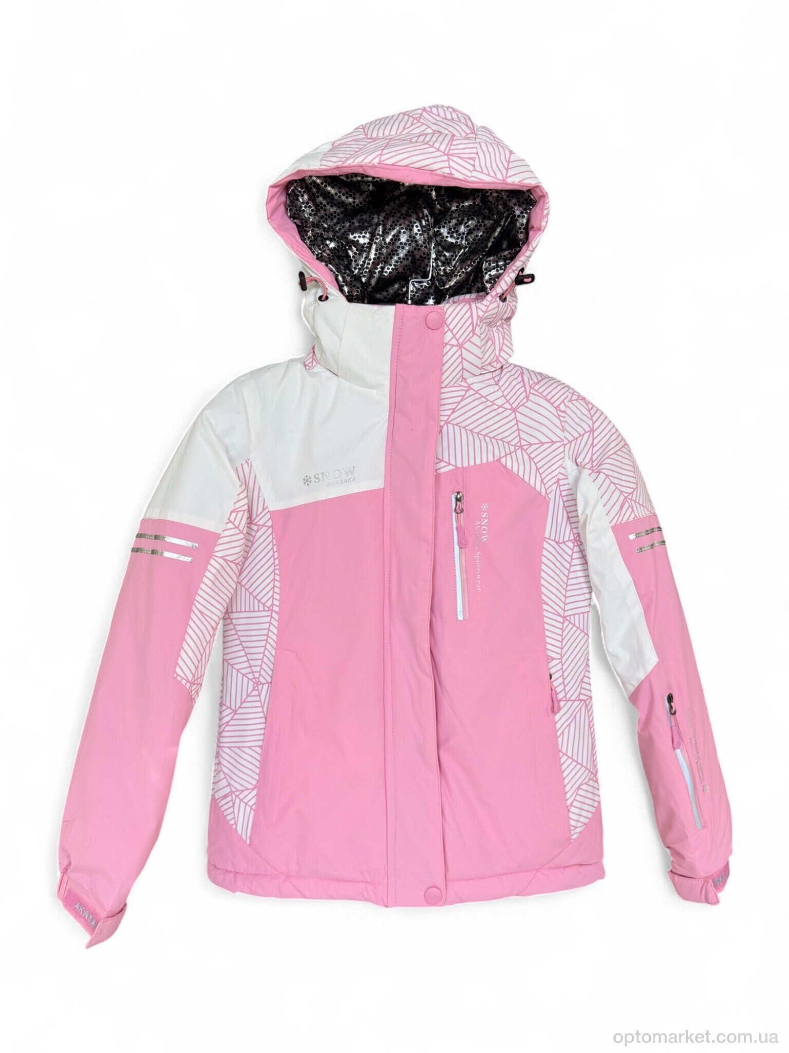 Купить Куртка дитячі GS23173-55 pink SNOW AKASAKA рожевий, фото 1