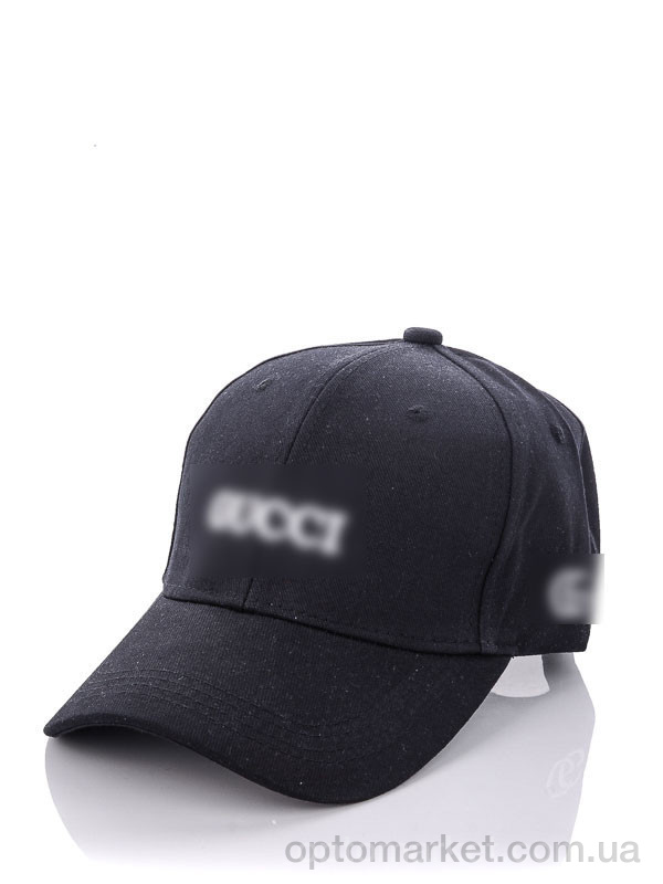 Купить Кепка унісекс GUCCI 001 black-white G.cci чорний, фото 1