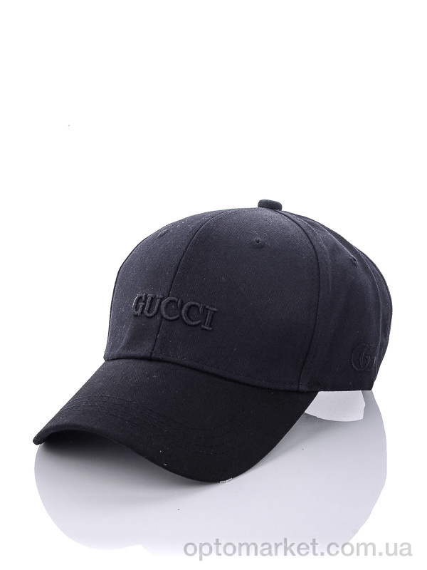 Купить Кепка унісекс GUCCI 001 black G.cci чорний, фото 2