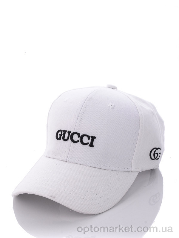 Купить Кепка унісекс GUCCI 001 white G.cci білий, фото 2