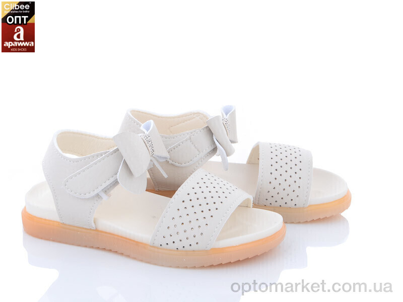 Купить Босоніжки дитячі GX173-1 white Apawwa білий, фото 1