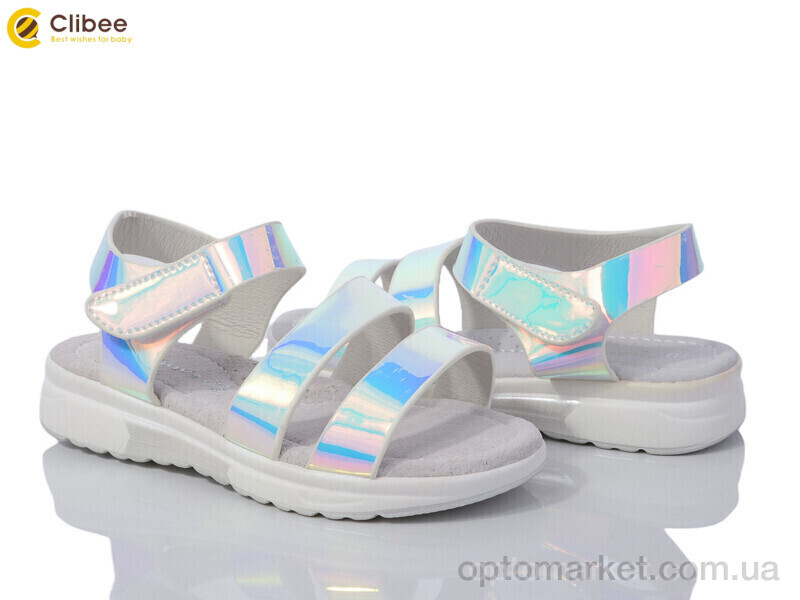 Купить Босоніжки дитячі GX197-1 silver Apawwa срібний, фото 1