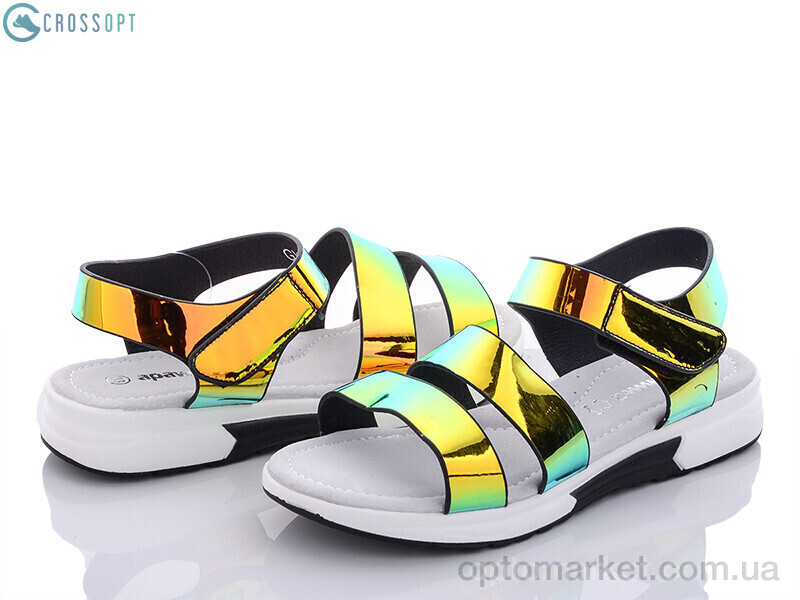 Купить Босоніжки дитячі GX198-1 gold Apawwa мікс, фото 1