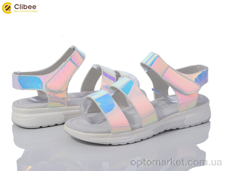 Купить Босоніжки дитячі GX198-1 silver Apawwa срібний, фото 1