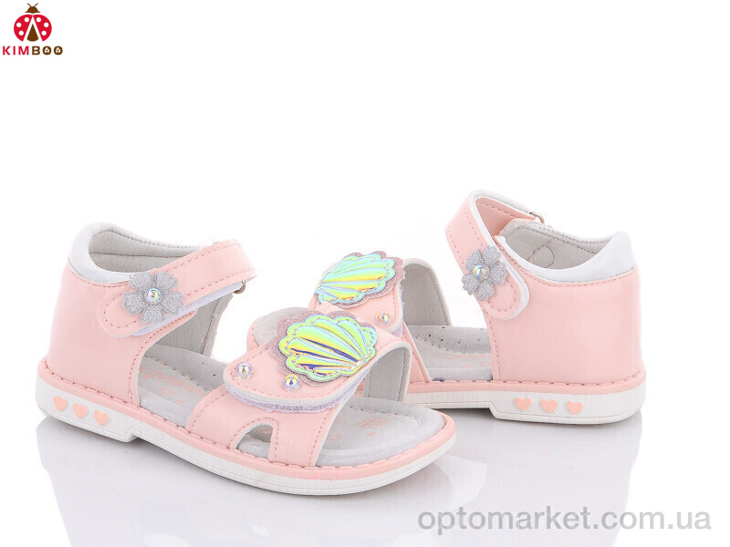 Купить Босоніжки дитячі GY2380-1F Kimbo-o рожевий, фото 1