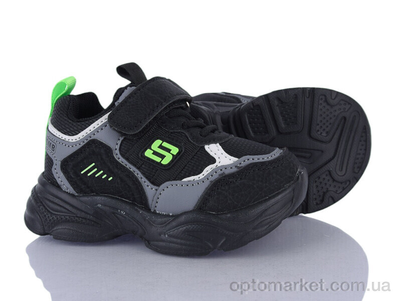 Купить Кросівки дитячі GY24190-1A Kimbo-o чорний, фото 1