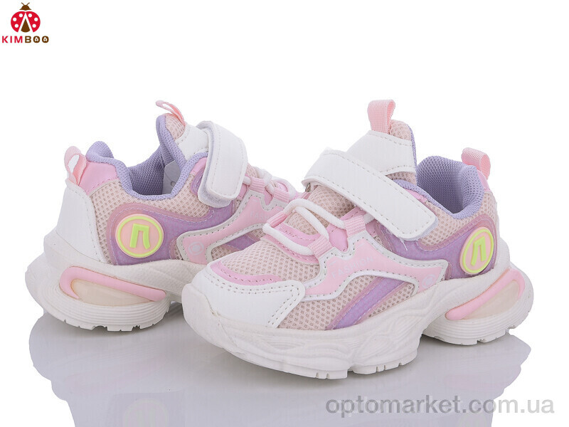 Купить Кросівки дитячі GY2432-1F Kimbo-o рожевий, фото 1