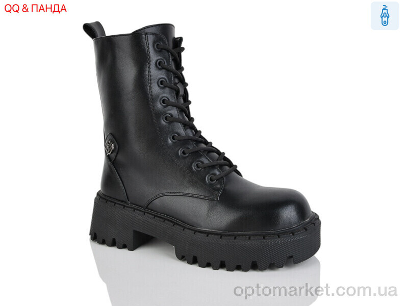 Купить Черевики жіночі GY28 QQ&Панда чорний, фото 1