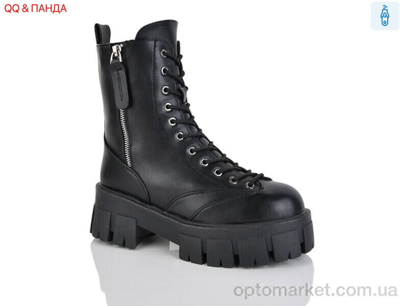 Купить Черевики жіночі GY46 QQ&Панда чорний, фото 1