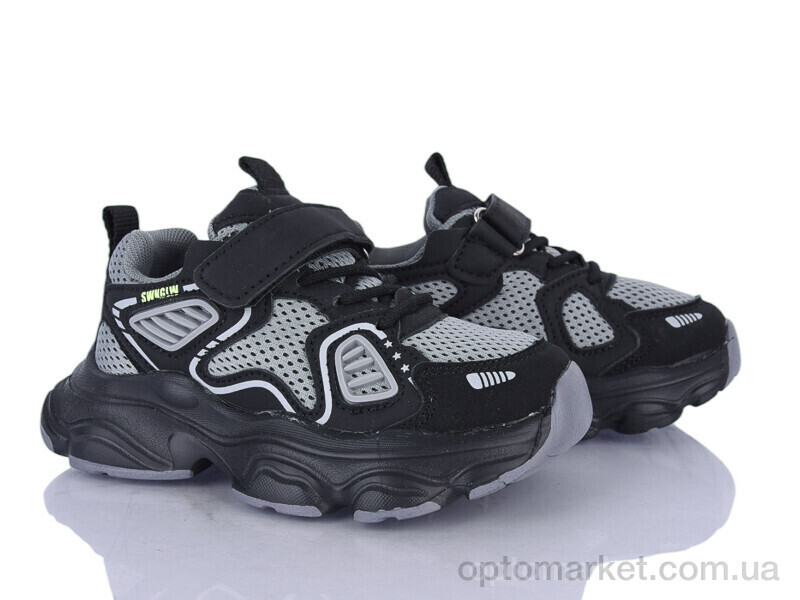 Купить Кросівки дитячі GY536-2A Kimbo-o чорний, фото 1