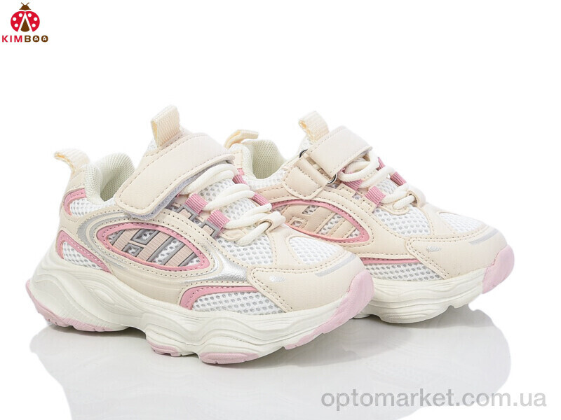 Купить Кросівки дитячі GY537-2F Kimbo-o бежевий, фото 1