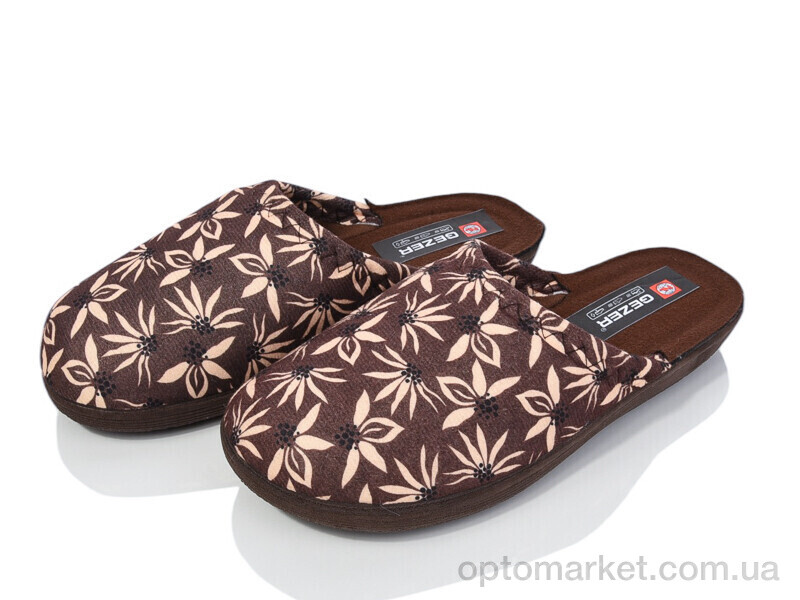 Купить Капці жіночі GZ101 brown Gezer коричневий, фото 1