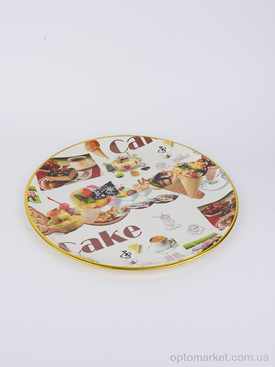 Купить Кухонне приладдя H00459 Піднос круглий з меламіну 35см LOOK&BUY, фото 1