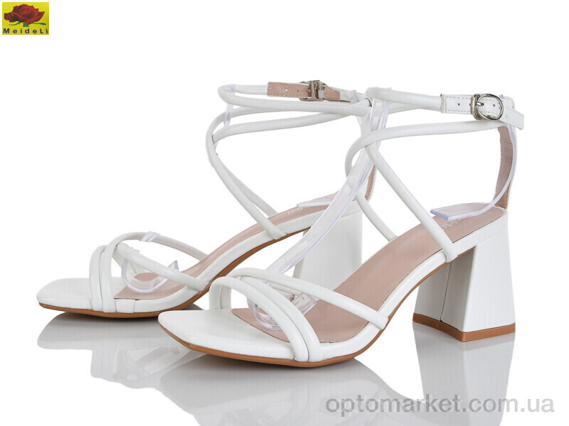 Купить Босоніжки жіночі H008H-3 Mei De Li білий, фото 1